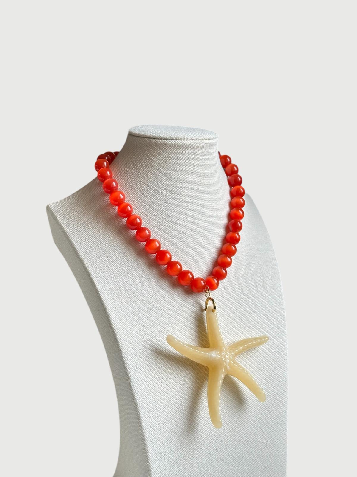 Estrella de mar naranja