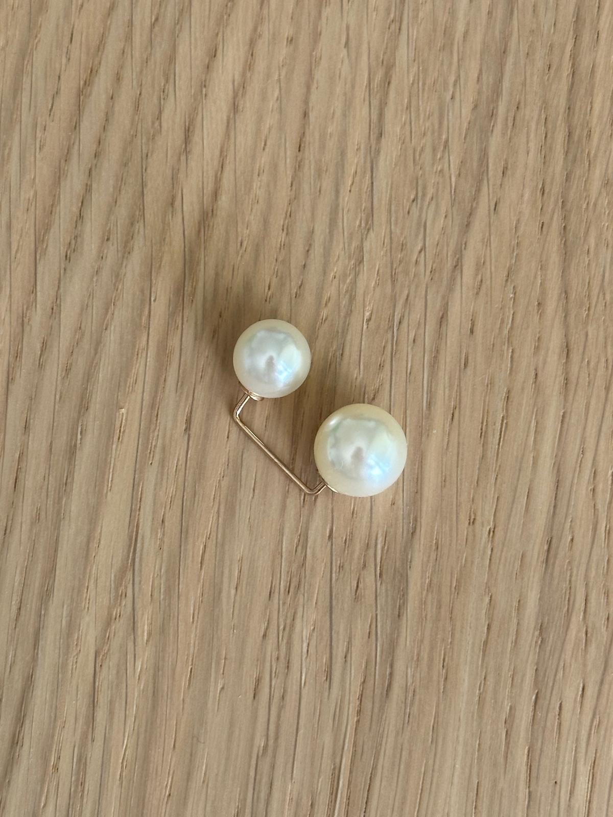 Broche perlas