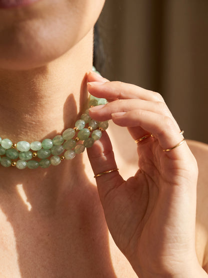 Lady Di verde aguamarina
