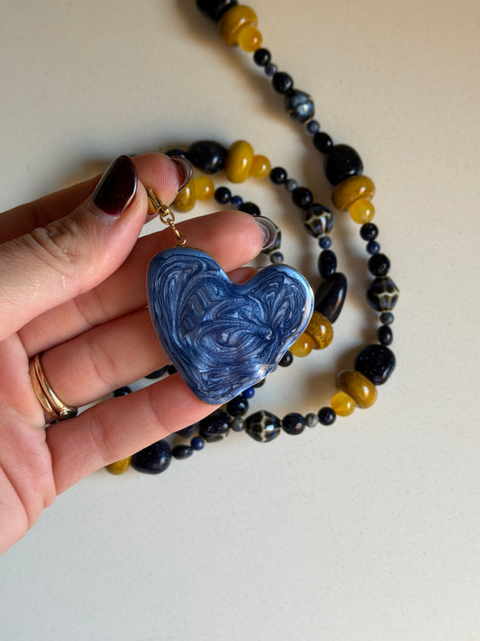 Corazón azul