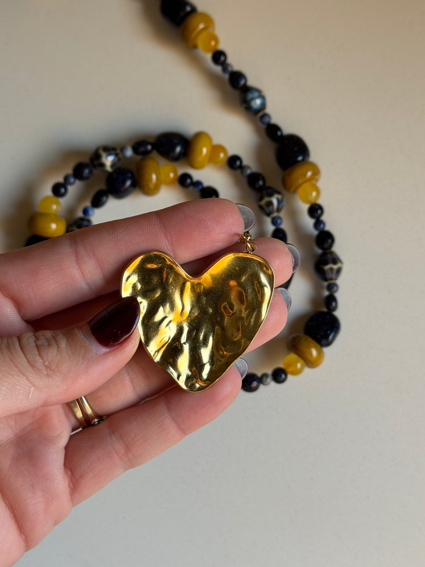 Corazón azul