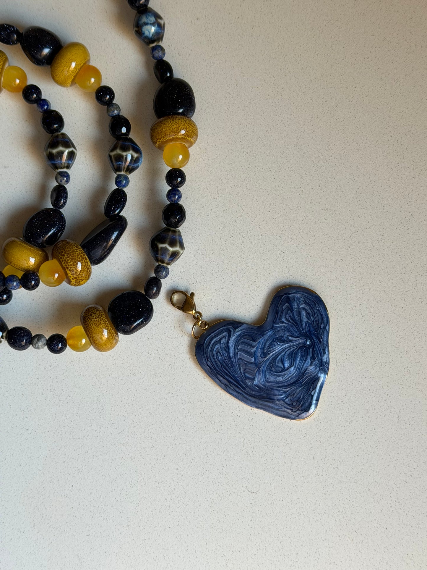 Corazón azul