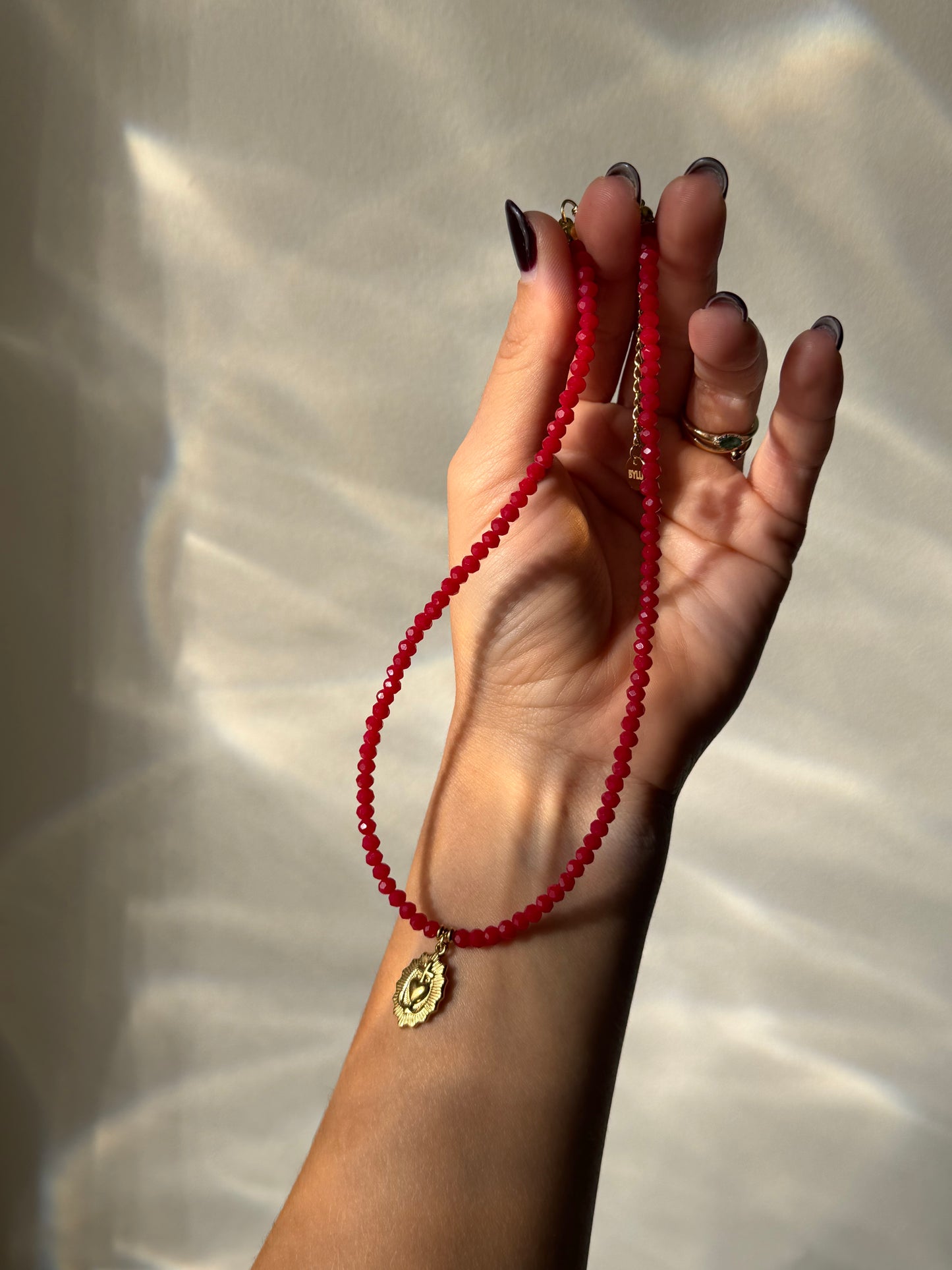 Sagrado corazón de Jesús rojo