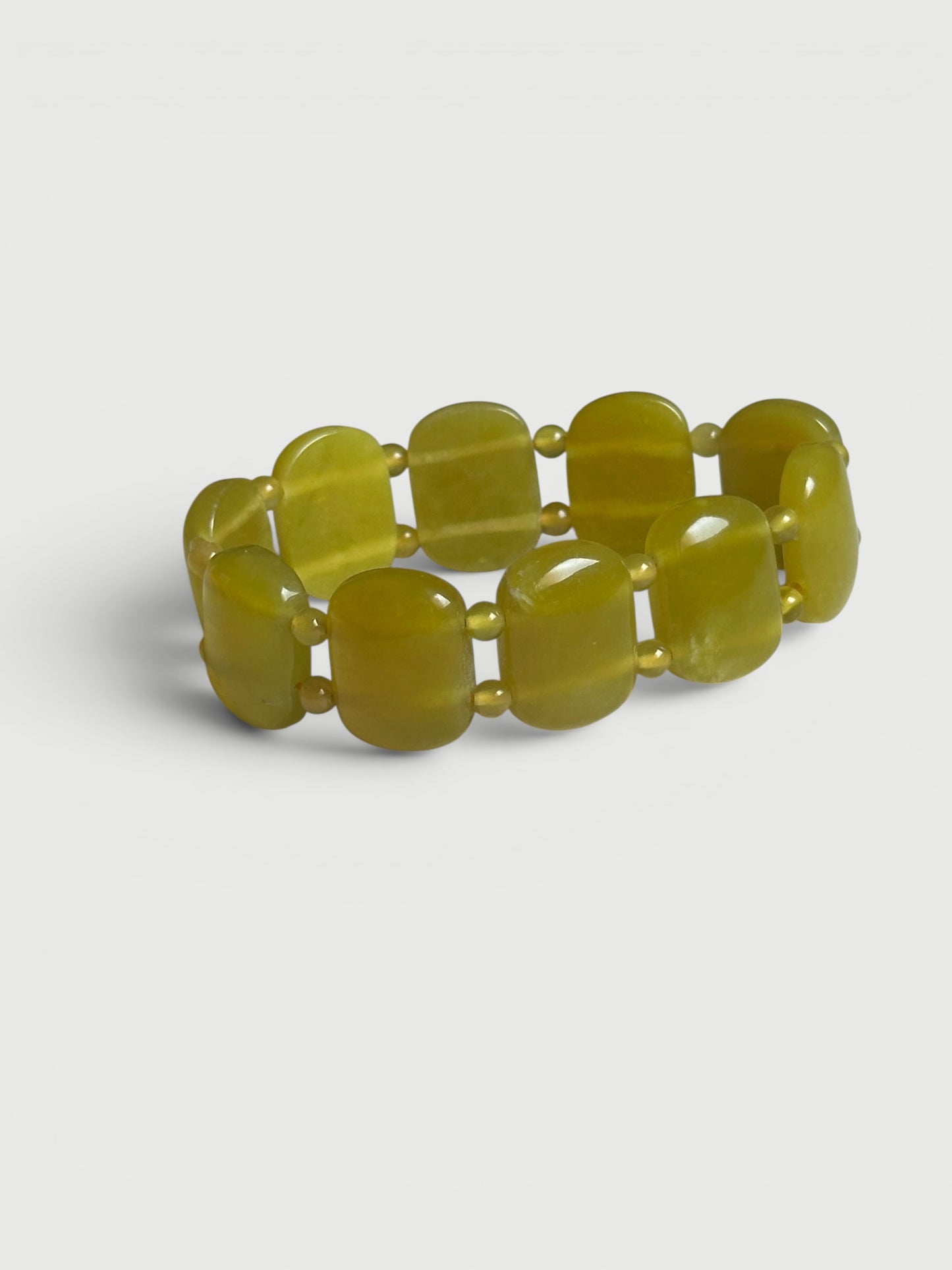 Pulsera verde lima