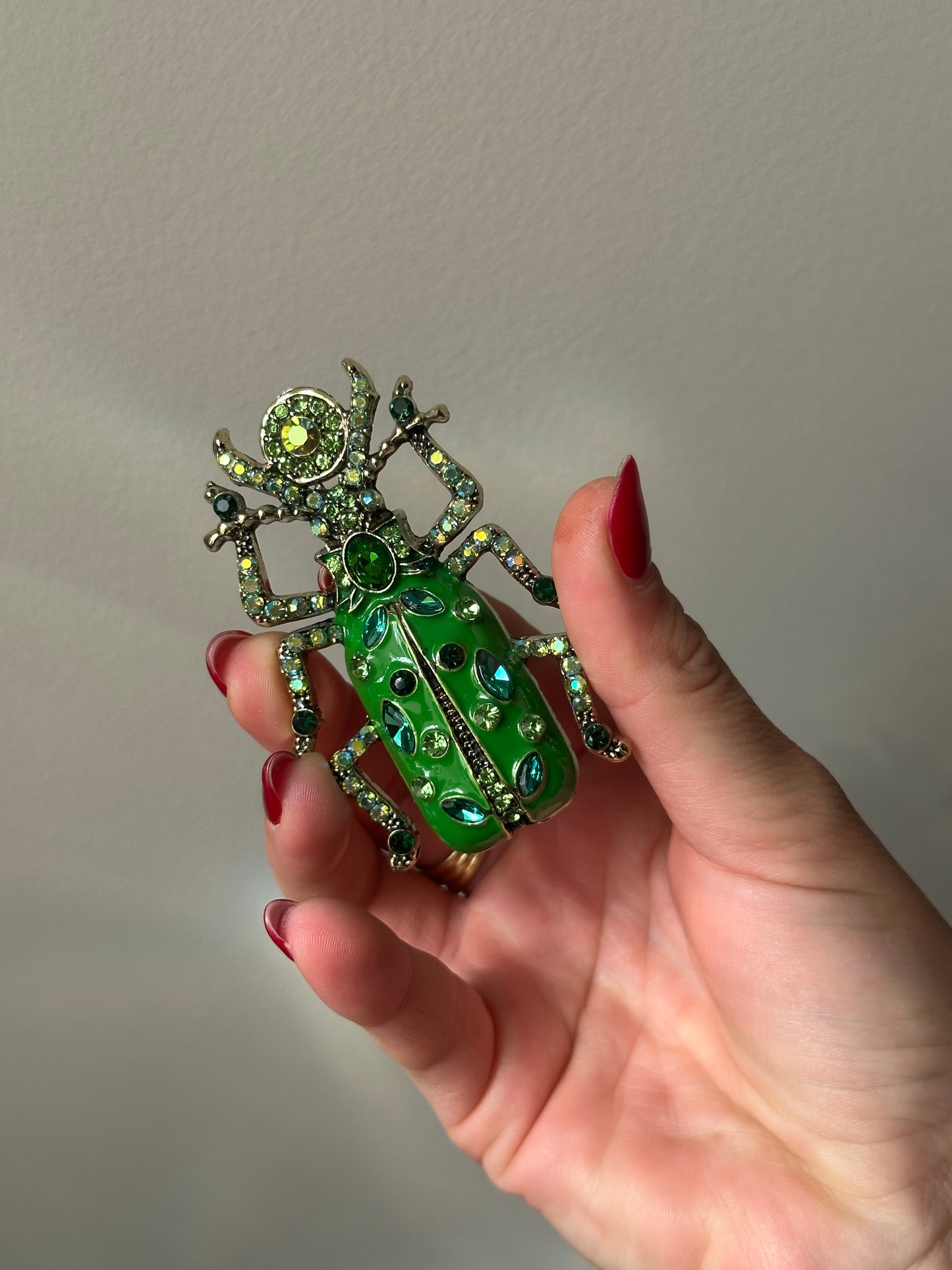 Escarabajo verde