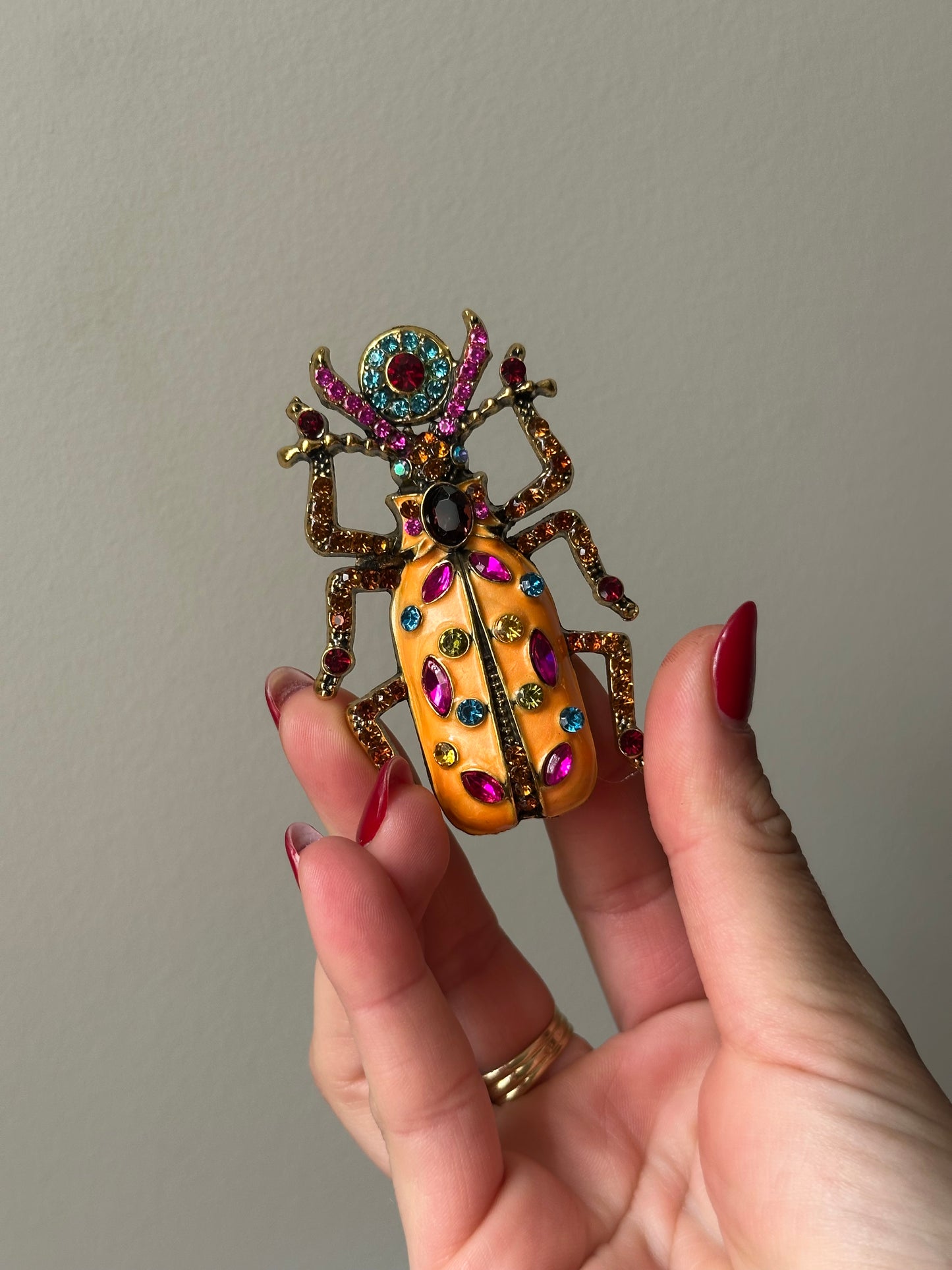 Escarabajo naranja