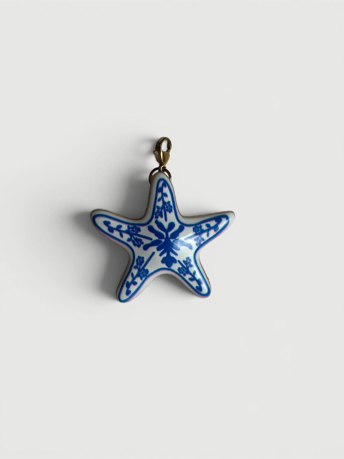 Estrella mosaico azul