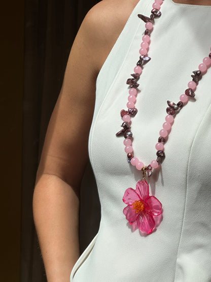 Sofía rosa+granate