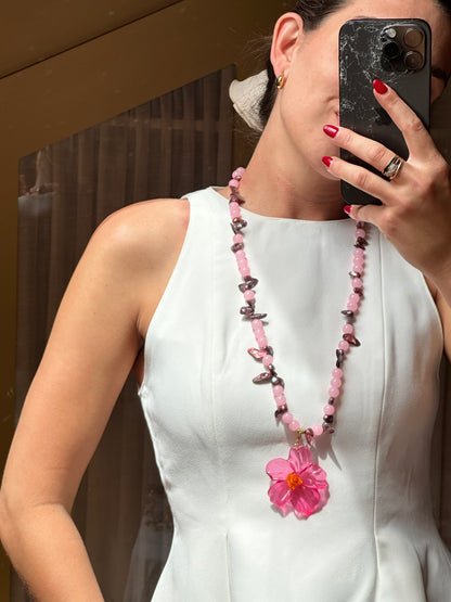 Sofía rosa+granate