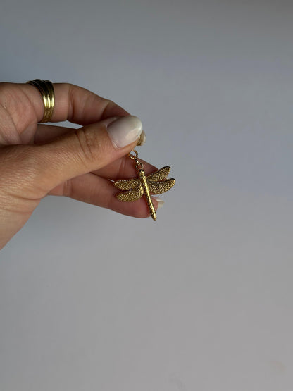 Mini libélula acero