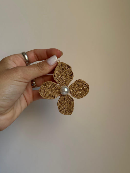 Flor Potentilla marrón
