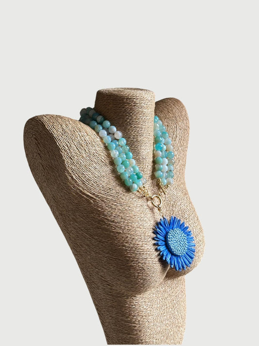 Flor Sol azul