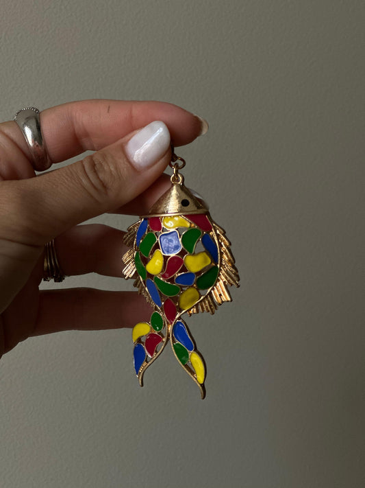 Charm pez multicolor