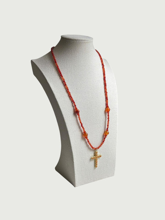 Cruz naranja grande