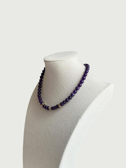 Lourdes morado oscuro