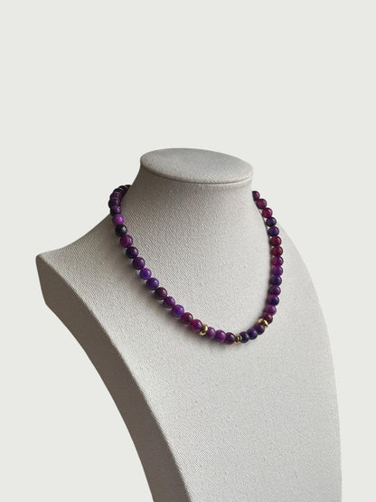 Lourdes morado y rosa