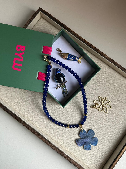 Pack Lourdes azul + los charms perfectos