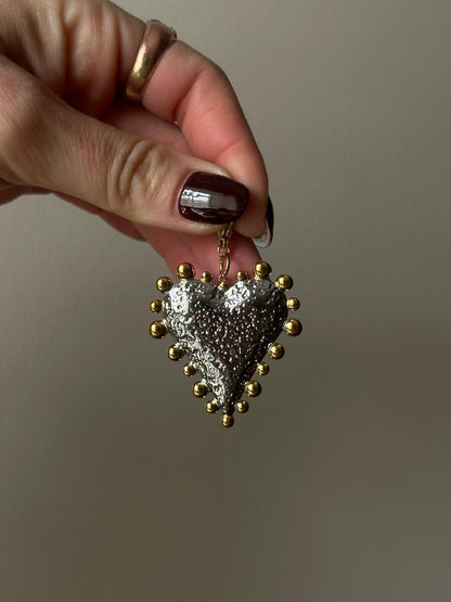 Corazón bicolor