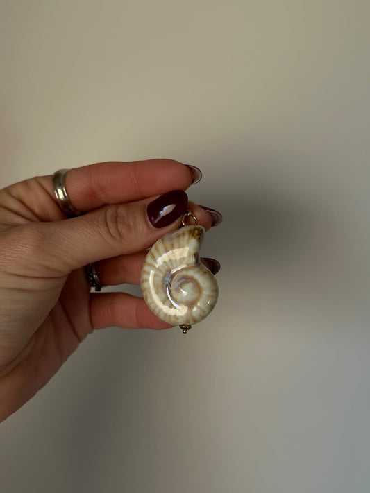 Concha cerámica beige