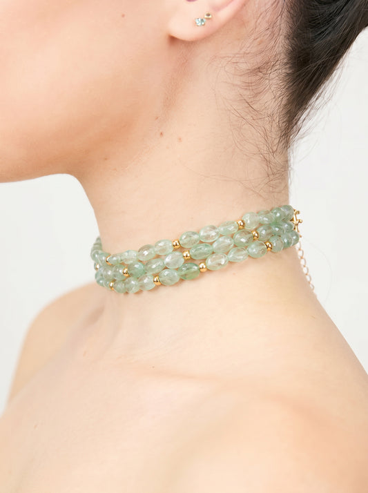 Lady Di verde aguamarina