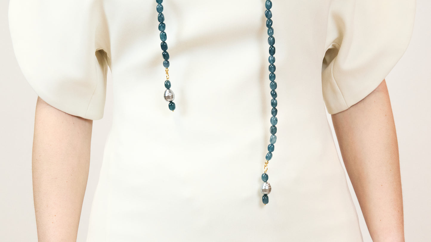 Casilda azul petróleo