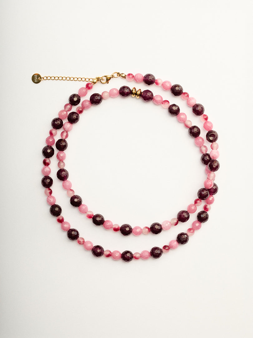 Manuela bicolor granate