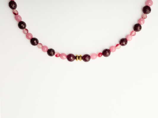 Manuela bicolor granate